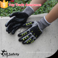 SRSAFETY 13G industrial working anti cut 5 gloves,safety impact gloves